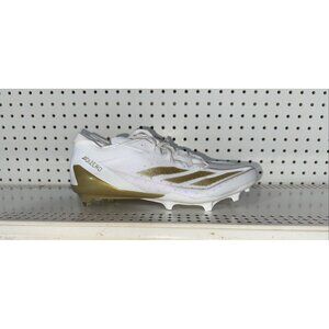 Adidas AdiZero Electric Mens Football Cleats Size 12 White Gold IE4381
